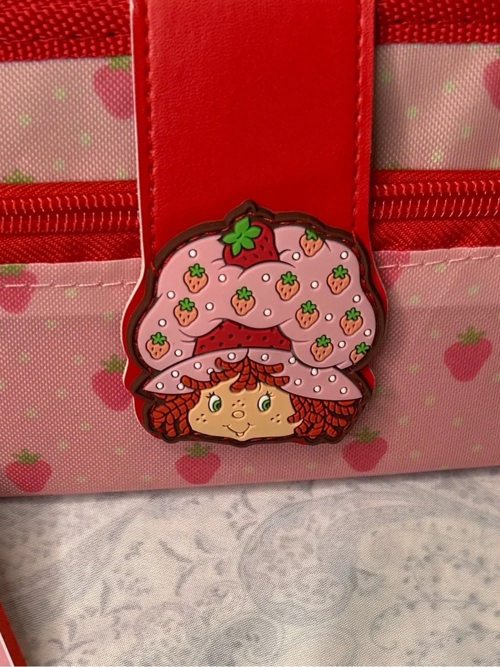 Strawberry Shortcake Backpack, Lunch bag, bento box, supply case, 30 oz bottle